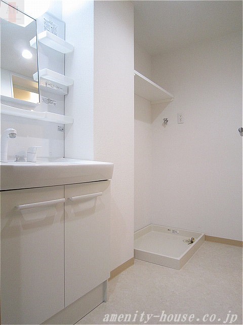 洗面設備　※同建築会社施工例（現況優先）参考までにご覧ください。