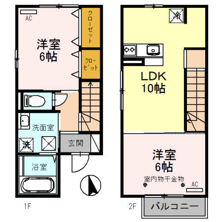 D-roomトキワ_間取り_0