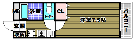 ヴィアベルデの間取り