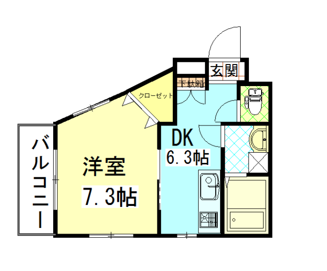 スターハウス３の間取り