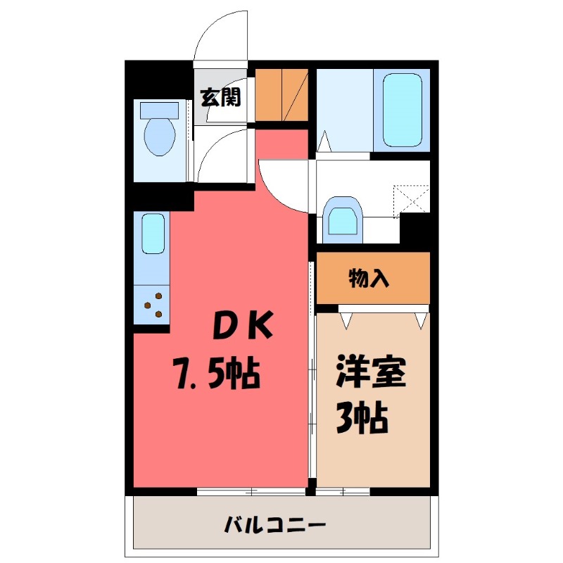 ガーデンハイツリリーフの間取り