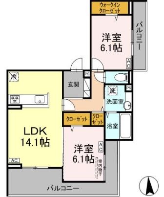 オルオルクラシキの間取り