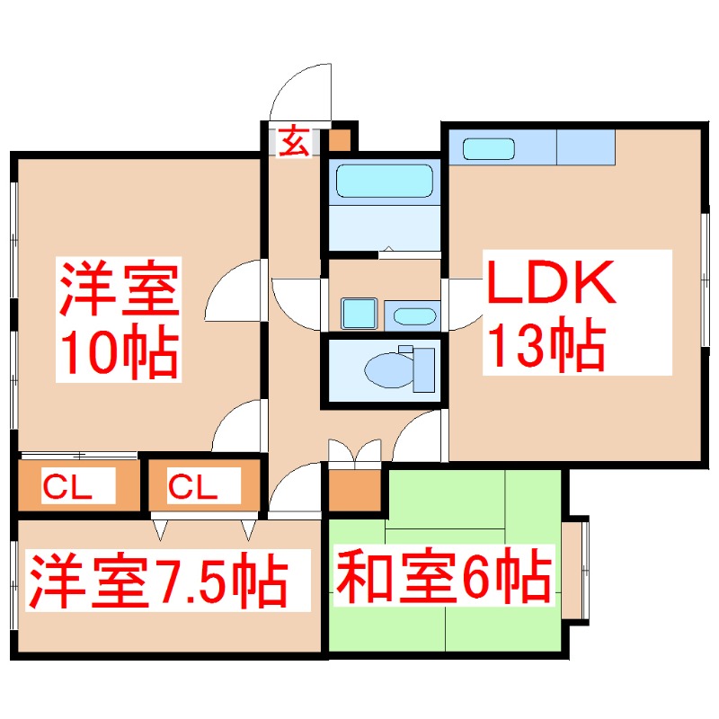 パラダイスヒルの間取り