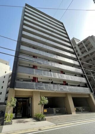 福岡市博多区美野島のマンションの建物外観