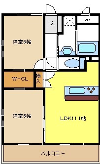 ハーモニー本郷の間取り