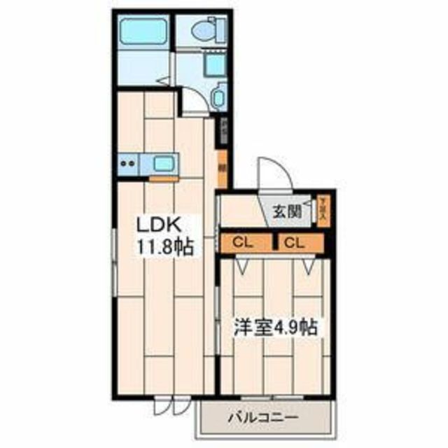 【コンフェスト江の島の間取り】