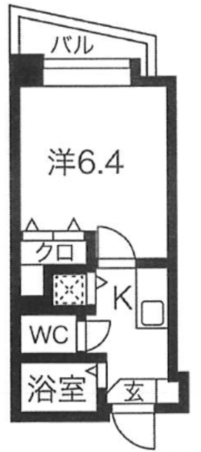 【スパシエ巣鴨の間取り】