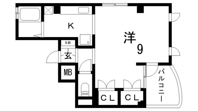 プリオーレ神戸IIの間取り