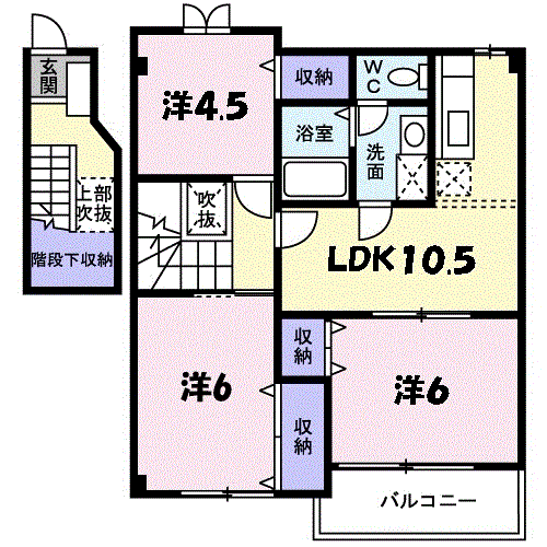 フロレスタ Iの間取り