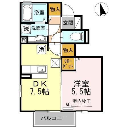 タウンホーム広長の間取り