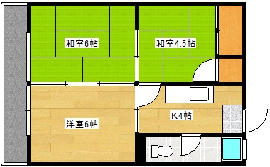 大宮グリーンハイツの間取り