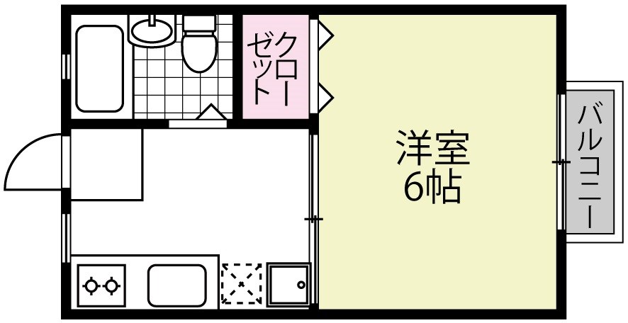 エルドラド山崎の間取り