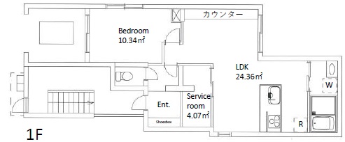 リナーシタ亀戸の間取り