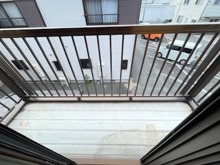 バルコニー　南向き