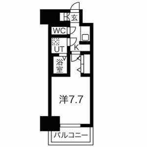 メイクス名駅太閤の間取り