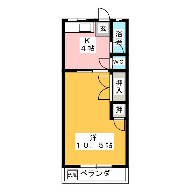 コーポラスサンの間取り