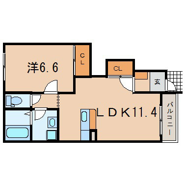 グレースほしかの間取り