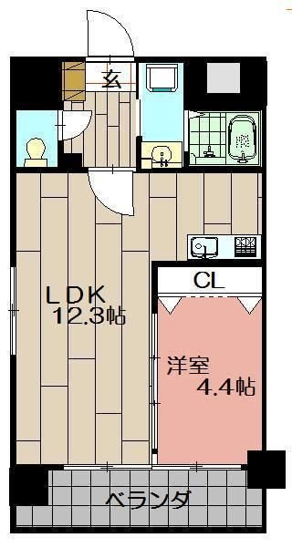 アヴァンセ片野グランデの間取り