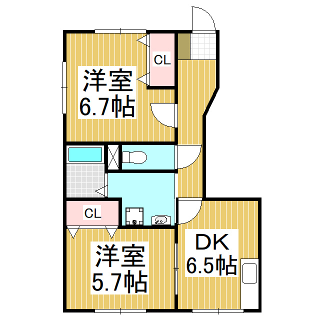 ソレーユの間取り