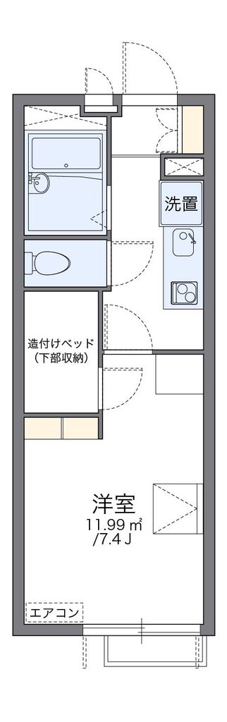 坂戸市南町のマンションの間取り