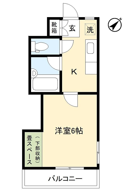 ウイングパレス飯塚の間取り