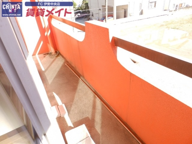 バルコニー　同物件別室の画像です