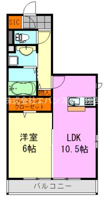 コンフォートヒルズ・蘇我宮崎台の間取り