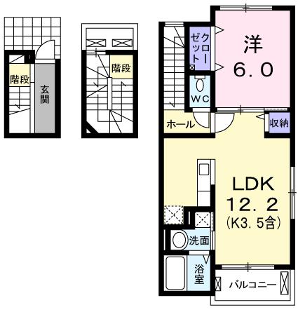 ジェルメIIの間取り
