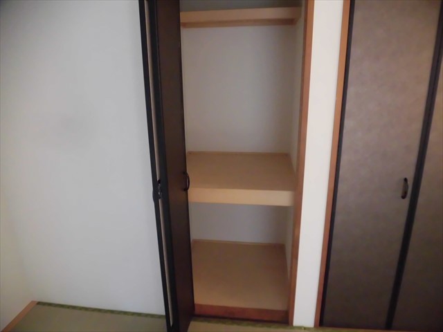 収納　収納のためのスペースです