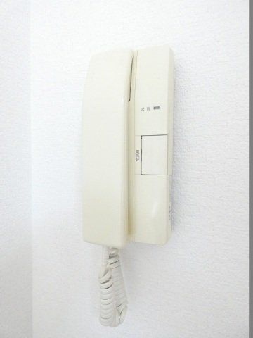 セキュリティ　インターフォンです。
