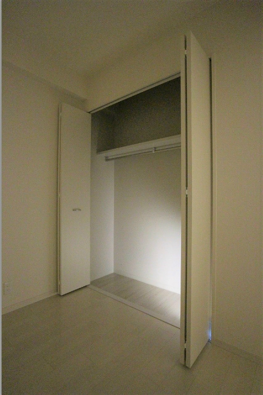 収納　容量の大きい収納付きです。