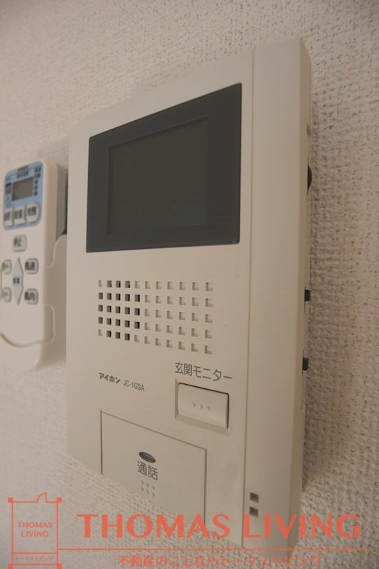 セキュリティ　TVモニターホンなので来客確認が出来ます。