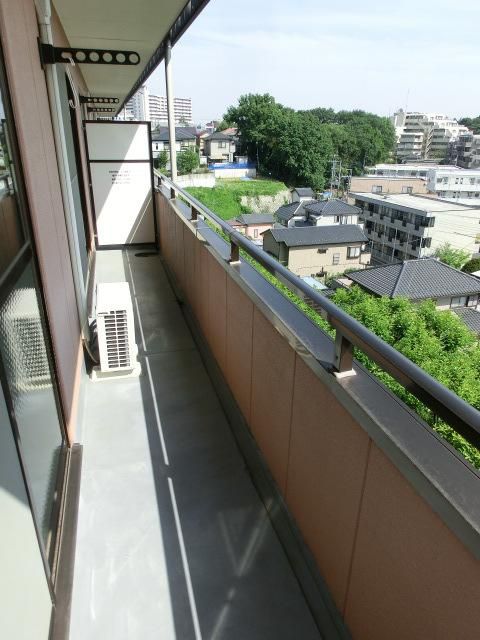 眺望　バルコニーからの風景です