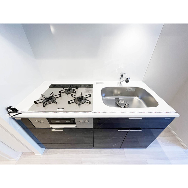 キッチン　内装は落ち着いています