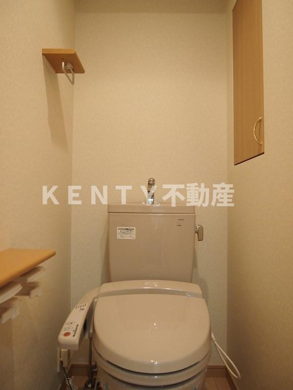 トイレ　トイレもきれいです