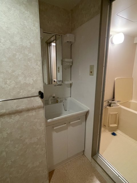 洗面設備　同物件別号室のものです。