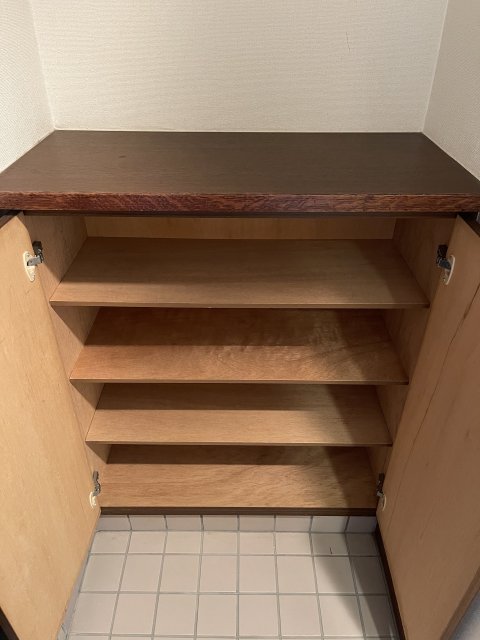 収納　同物件別号室のものです。