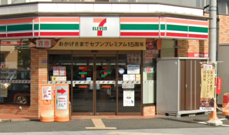 コンビニ　セブンイレブン 大阪福島西通店（コンビニ）まで375m