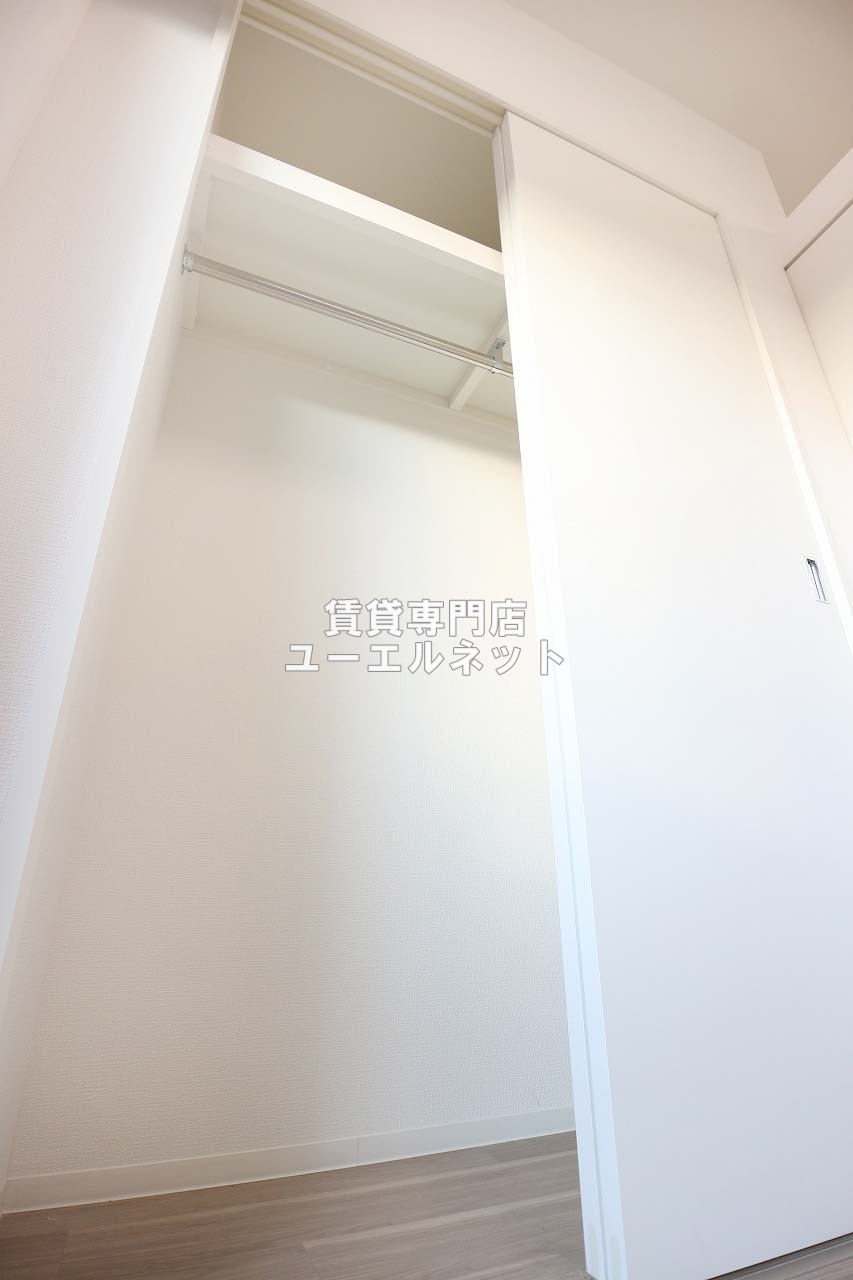 収納　クローゼット付きでお部屋もスッキリ♪