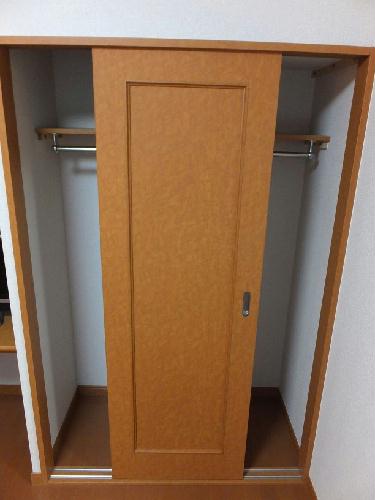 収納　大容量のクローゼット完備