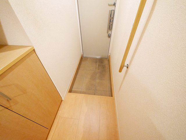 玄関　明るい玄関です