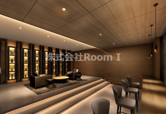 ロビー　落ち着いたロビーです