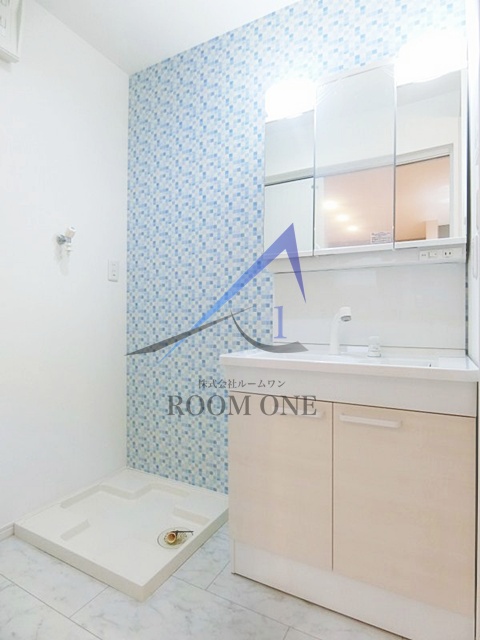 洗面設備　洗面台です。