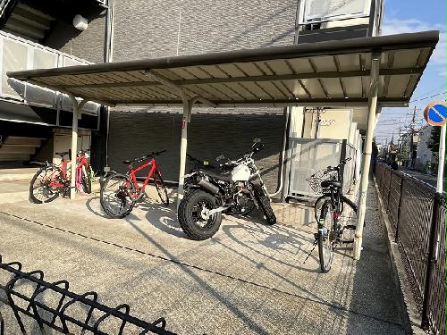 その他共有部分　駐輪場　原付＆自転車のみ駐輪可能