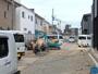 駐車場　建築中