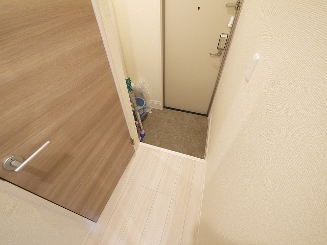 玄関　明るい玄関です