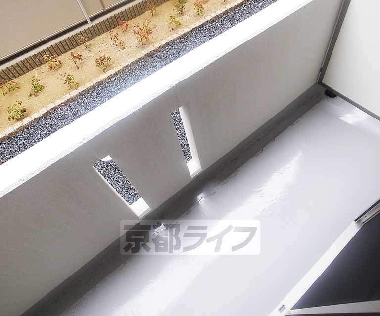 バルコニー　ひろいですね！