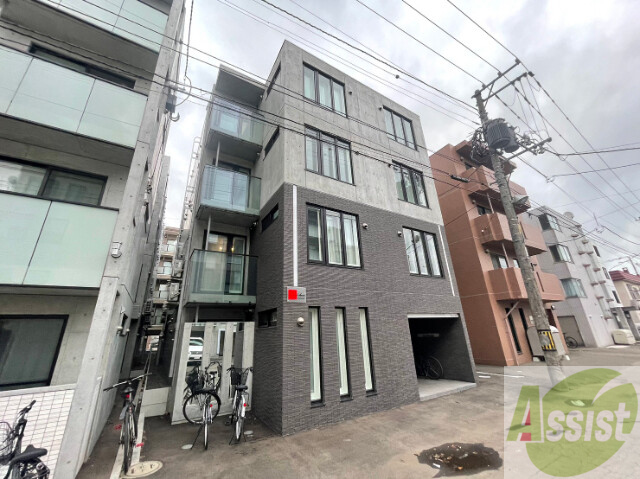 建物外観　札幌市北区北十五条西「プリエスタ」