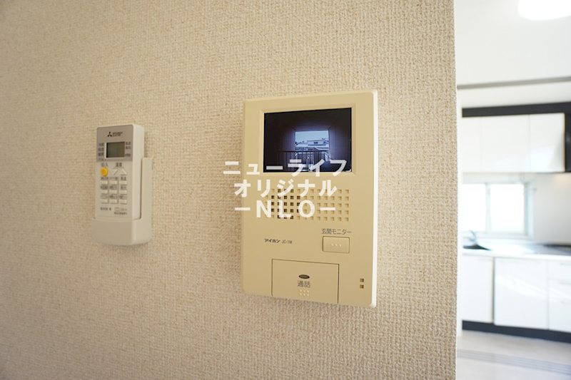 セキュリティ　室内から来訪者を確認できるTVモニターホン付きで安心です☆