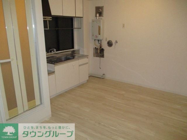 キッチン　2口ガスコンロ設置可